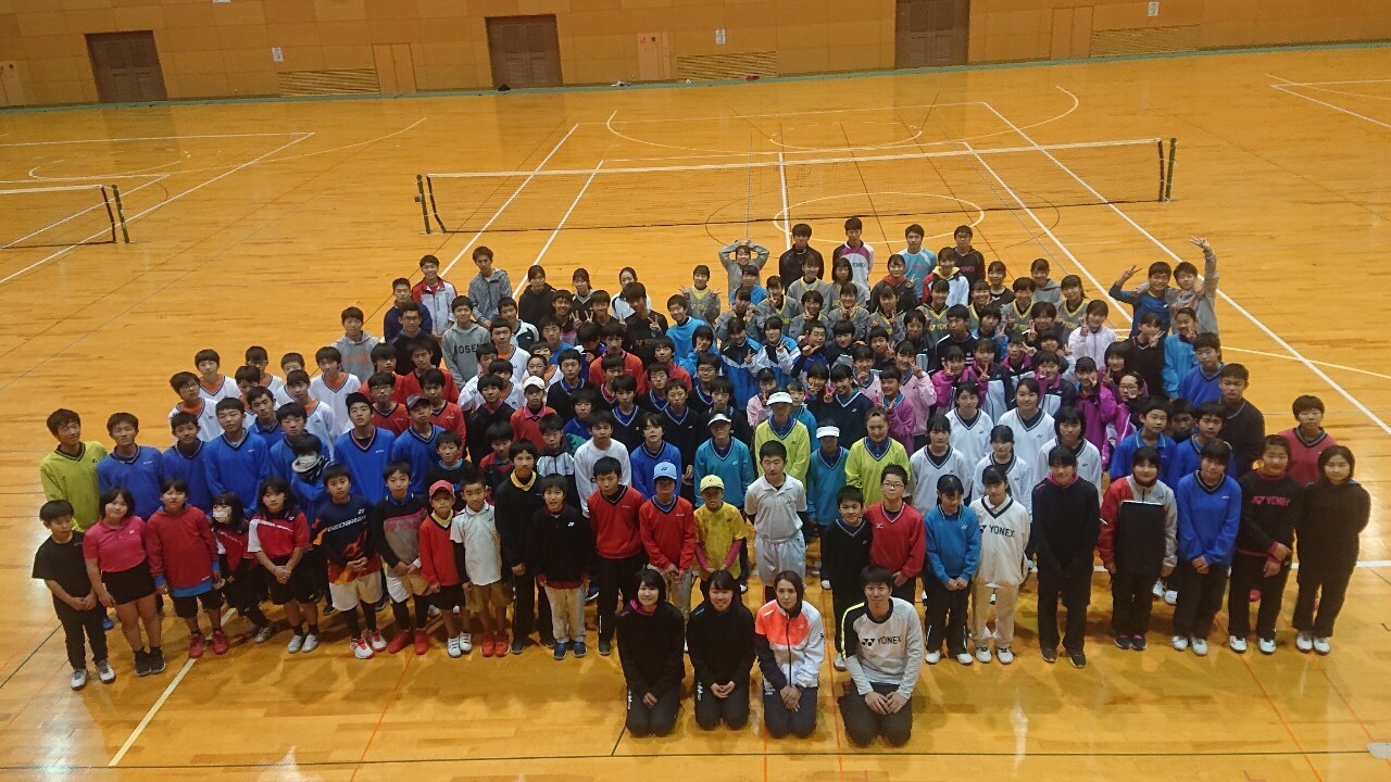 恵那・中津川ジュニアソフトテニス講習会